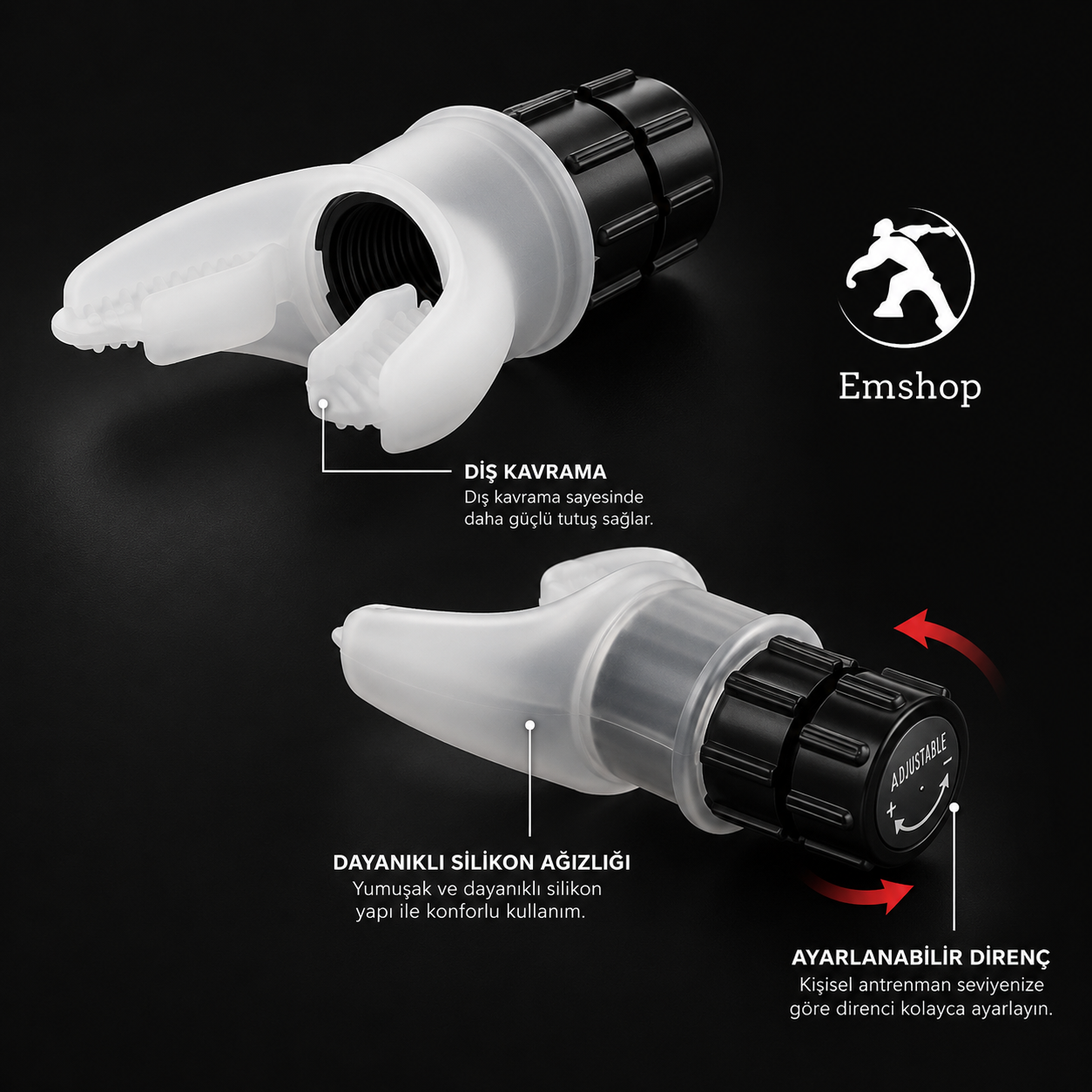 EmShop™ Solunum Eğitmeni + Ücretsiz kullanım rehberi