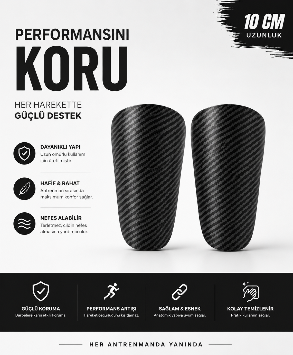 EmShop™ Karbonfiber Tekmelik
