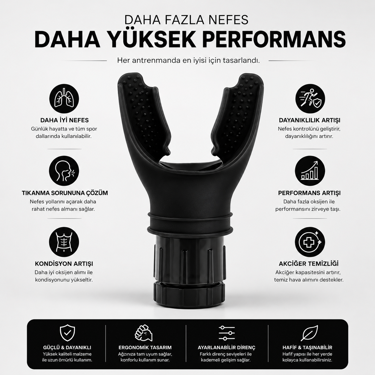 EmShop™ Solunum Eğitmeni + Ücretsiz kullanım rehberi