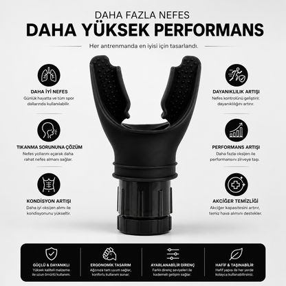EmShop™ Solunum Eğitmeni + Ücretsiz kullanım rehberi